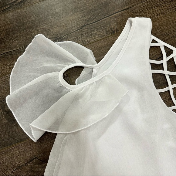 Stilletto’s Size Small White Dress - Picture 3 of 6